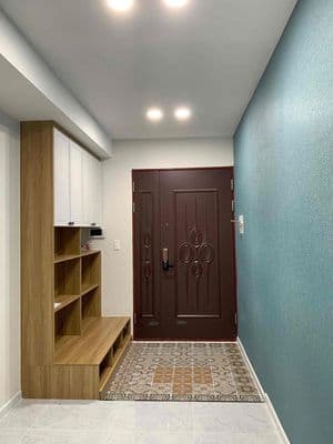 cho thuê căn hộ mới block H, 77m2 2pn 2wc có ban công, 13tr/thang
