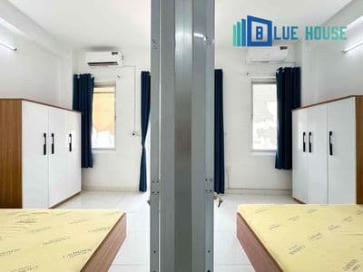 2 phòng ngủ ban công - ở 4-5người - full nội thất - giáp q10 - q11