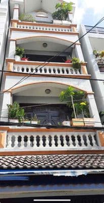 Cho thuê nhà Gò Vấp TPHCM 4 phòng ngủ HẺM XE HƠI ĐẬU CỬA. Tiện ở vừa l