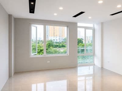 Đủ loại điện tích, có thang máy, điều hòa mát lạnh, nhà vệ sinh riêng