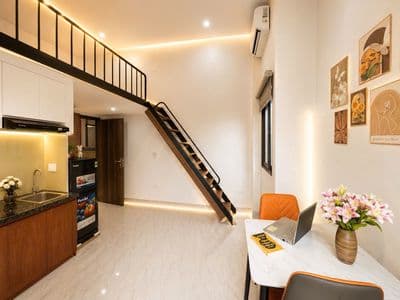Cho thuê CCMN ở Lê Trọng Tấn, 4,1 triệu, 25m2, đầy đủ nội thất