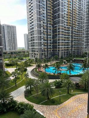 Chỉ 2ty750 bán căn hộ 1pn+ 47m2, tòa gh1, glory heights, view hồ bơi