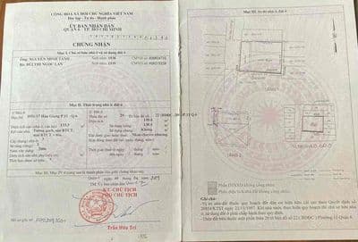 nhà ngang 10 m đường rộng 6 m thông