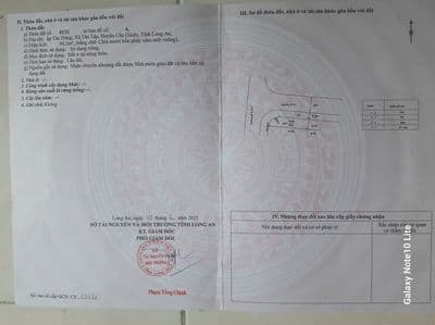 Bán đát mặt tiền đường huyện cần giuộc long an chính chủ
