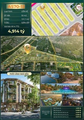 Nhà phố Vinhomes Sài Gòn Park giá tốt