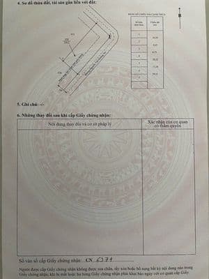 Bán 330m2 đất full thổ cư 2 mặt tiền - giá 4tr2/m2