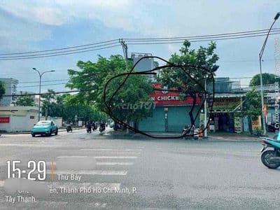 Góc 2 MTKD Đường Chế Lan Viên – Q.Tân Phú – 8 x 21 m – 80 Triệu(TL)