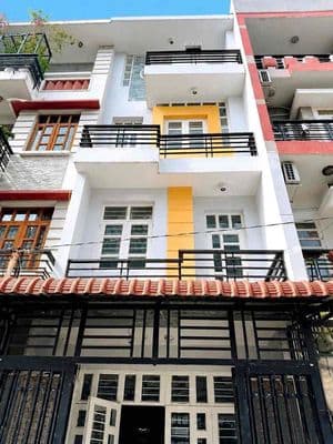 Nhà 4x17 3 lầu 4pn 5wc hẻm xh lê văn thọ