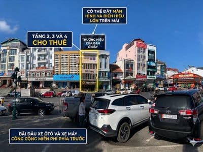 Cho thuê mặt bằng thương mại 2 mặt tiền