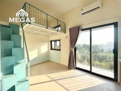 Căn hộ có gác thoáng mát ban công mới xây gần đại học văn hiến - huit