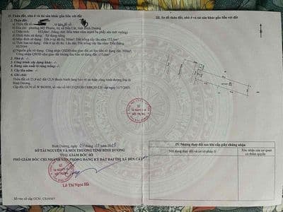 bán nhà mặt tiền ql13 ngay trung tâm bến cát