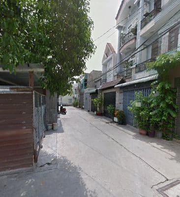 Nhà Nguyễn Thị Búp, 3 lầu đúc, 60m2, 5 phòng ngủ, 4WC, hẻm xe tải