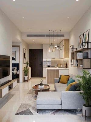 Cho thuê căn hộ 2 phòng ngủ - victoria villa -15tr/tháng