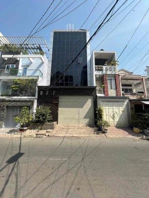 Cho thuê toà nhà văn phòng 5 tầng 500m2 sàn có thang máy giá 45tr/th
