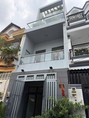 Hẻm xe hơi Nguyễn Sỹ Sách,P. Tân Sơn, nhà đẹp 4 lầu, 4x15m chỉ 7,3 tỷ