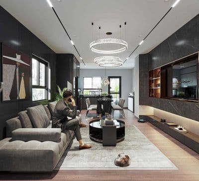 Căn hộ A2 Kim Giang, 70m2 2 Ngủ 2 VS, nội thất hiện đại, ban công