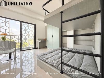 Căn hộ ban công full nội thất mới xây ngay Lê Văn Việt, ngã 4 Thủ Đức
