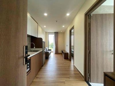 Căn hộ mới 1pn bancol có bồn tắm, thang máy giặt sấy riêng gần cầu sg