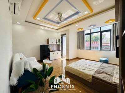 Căn hộ mini - ban công - full nội thất - lê văn khương - lê đức thọ