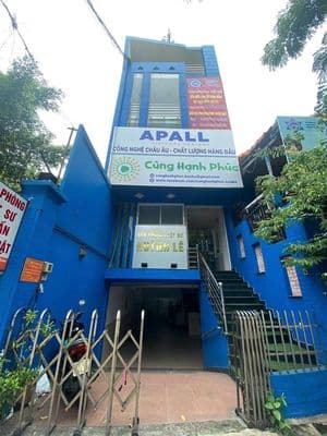 Cho thuê nhà mặt tiền lê thị riêng 1 trệt 3 lầu, dt 5×20, có 7pn,6wc