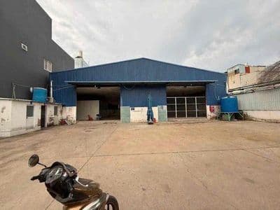Cho Thuê Kho Xưởng Đường Xe 10 Tấn - Gần UB Thạnh Lộc Cũ