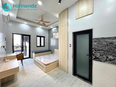 chung cư mini mới full nội thất ban công lớn - sát Q1,Q5 - trống sẵn