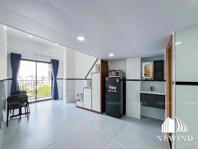 Căn hộ gác cao mới xây 100% - sân thượng có quán cà phê view cực chill