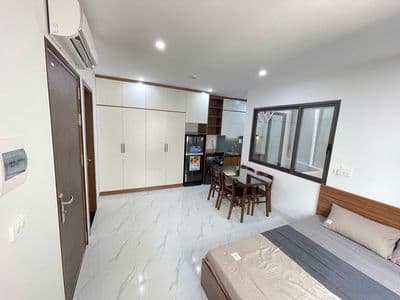 Cho thuê căn studio phố trần duy hưng, full nội thất giá 6,5tr ở ngay