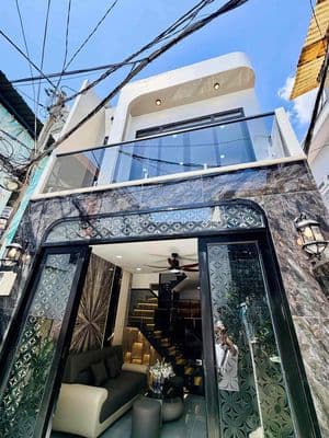 nhà Gò Vấp Nhà Đường số 8 có phòng ngủ trệt