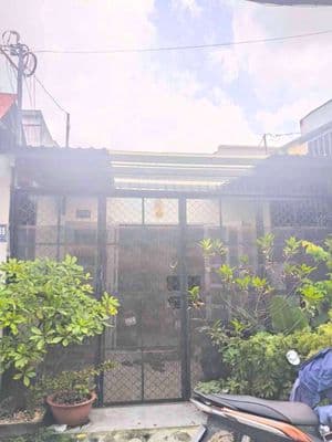 Nhà 80m2 _hẻm nhựa 5m _7 chỗ ngay chợ thiếc lê văn khương quận 12
