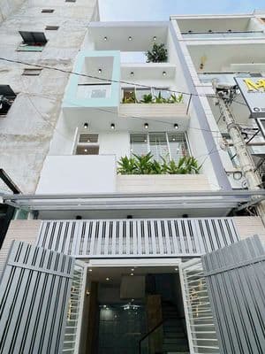nhà mới hẻm 1 trục 5m phan huy ích p14 gò vấp