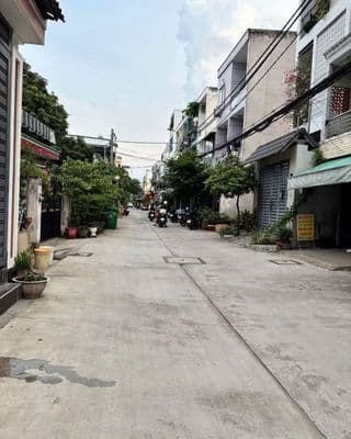 Hẻm 7M Xe Hơi Ngủ Nhà Phú Thọ Hòa DT: 4,5X18M2 Trệt Lữg 3PN Giá 5.5 Tỷ