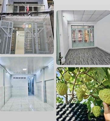 Nhà mới, q3 liền kề ntmk q1, 1 trệt 1 lầu 2p. ngủ 2wc ở gd 4-5ng ok