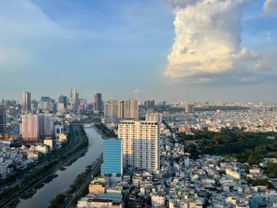 Cho thuê GOLDVIEW Q4 : 2PN 2WC View Bitexco xem pháo hoa