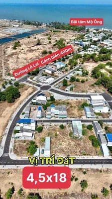 Bán đất Biển Phước Hải - Tái Định Cư Lê Lai