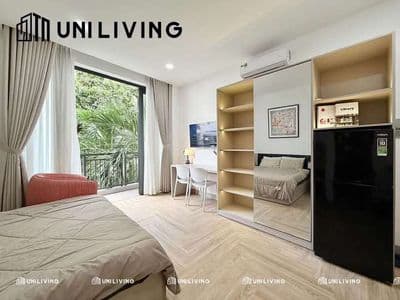 Cho Thuê Căn Hộ Studio Mới Hoàn Thiện Ngay Công Viên Hoàng Văn Thụ