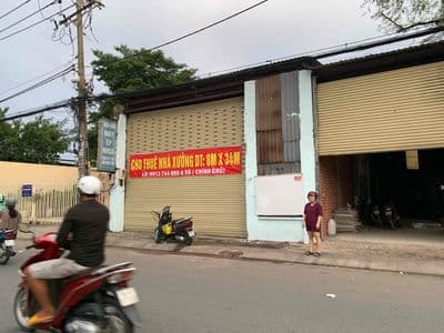 Cho Thuê kho xưởng mặt tiền Quốc Lộ 1A