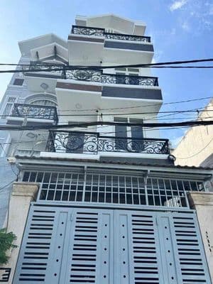 Nhà Phố Mới Đẹp HXH 4x20m 3Lầu ST 4PN.5WC NT Cơ Bản Mới Tinh 19tr TL