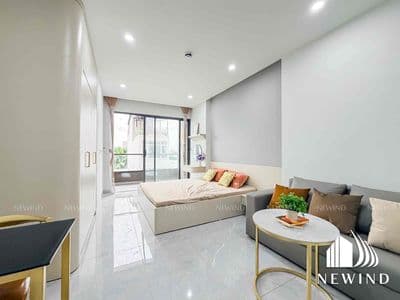1 Phòng Ngủ Ban Công Full Nội Thất Ngay Tân Hưng, Q7