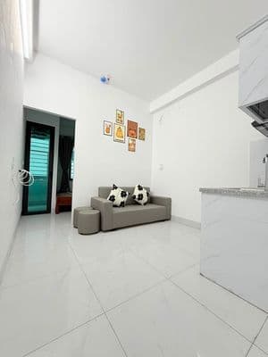 Cho thuê căn hộ 1N1K Kim Giang, full đồ
