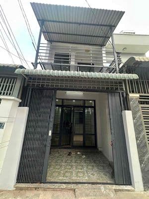 Cho Thuê Nhà Mới TX25 1Trệt 1Lầu 3Pn 2Wc Sân Đậu Xe Máy