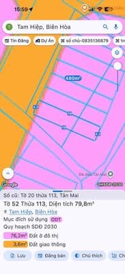 đất khu tái định cư tân mai