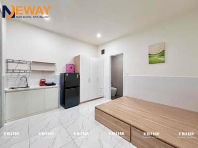 Căn hộ studio mới xây đầy đủ tiện nghi gần đh công thương và aeon tp