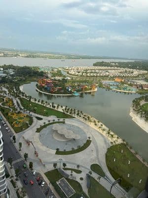 Cho thuê The Opus One 2PN 80m², view công viên VinWonders cực đẹp