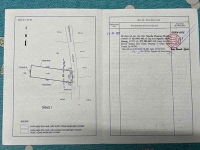 Nhà hẻm xát MT 4.2x15 c4 tiện xây mới