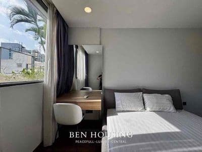 Căn hộ dịch vụ 2pn xây mới phú nhuận(new serviced apartment 2 bedroom)