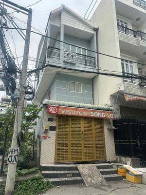 Cho thê nhà hẽm 171 khu nam hùng vương 4 x14 m nhà gốc 3 mặt tiền , Hẽ