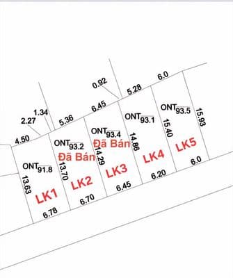 Bán đất Tiên Trượng – Làn 2 Quốc lộ 6 – Hơn 90m²