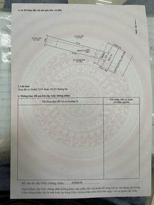 Bán đất mặt tiền Lê Chí Dân, Phú An, TP.HCM, 6 tỷ