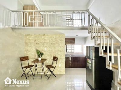 Gác cao ful nội thất cho thuê ngắn hạn cạnh UFM TDTU NTTU phú mỹ hưng